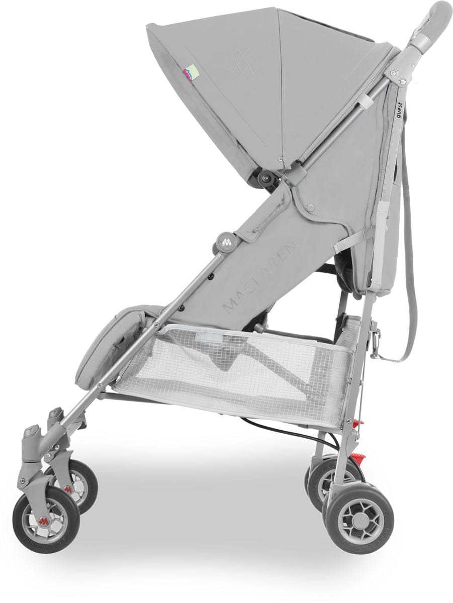 Maclaren Quest Arc Stroller - Dove Silver