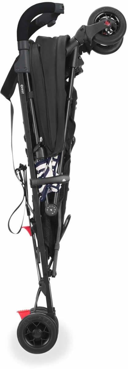 Maclaren Quest Arc Stroller - Railroad Stripe - WD1G271352