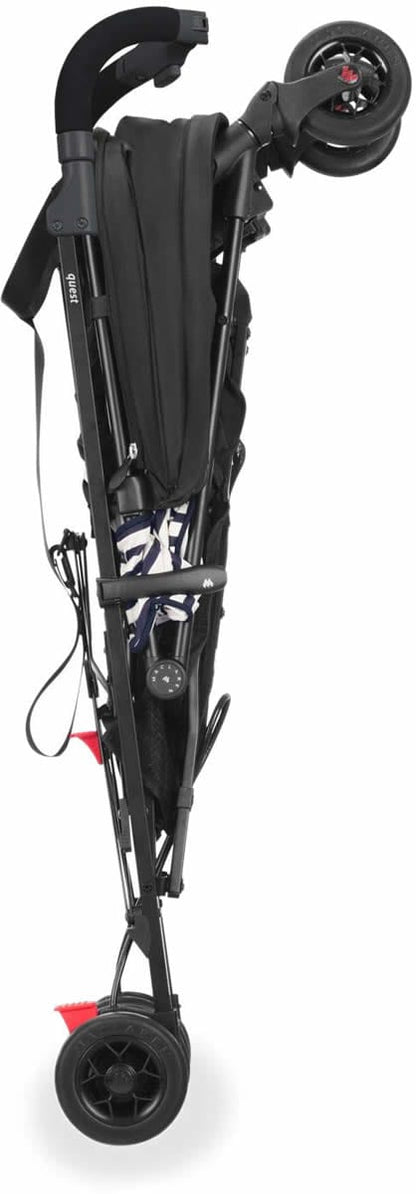 Maclaren Quest Arc Stroller - Railroad Stripe - WD1G271352