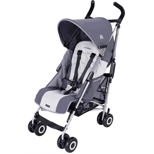 Maclaren Quest Sport 2008 Stroller Charcoal / Silver - W0808063