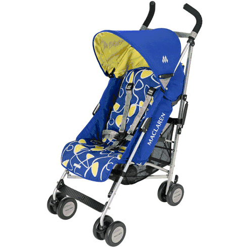 Maclaren Quest Sport 2008 Stroller Mod Turkish Blue - W0809023