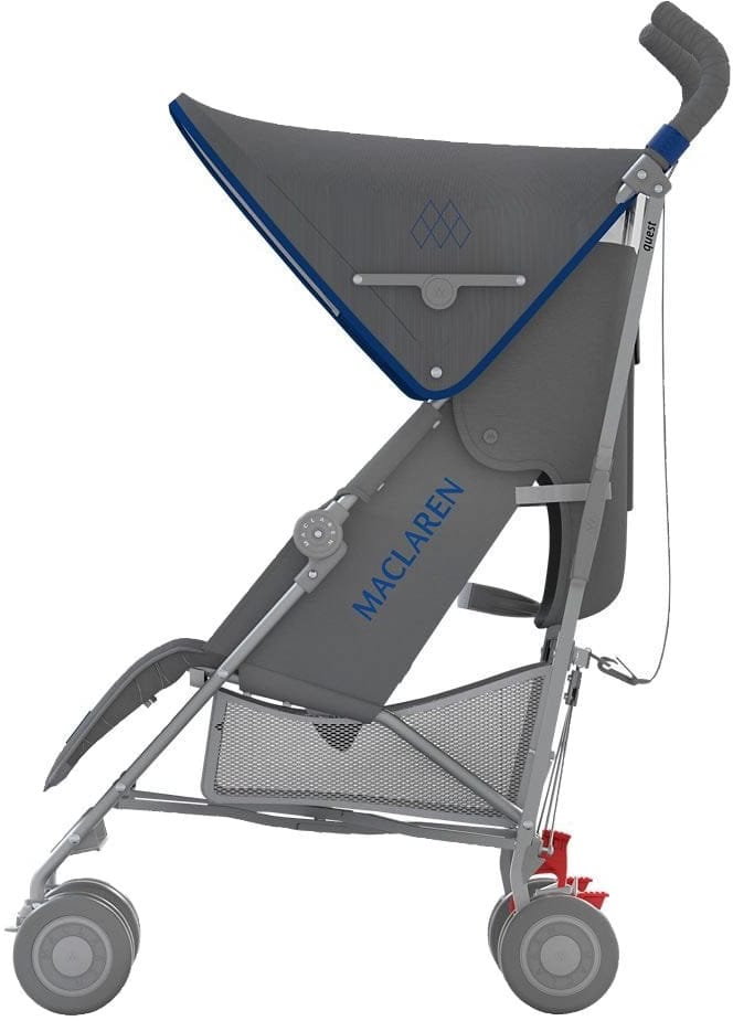 Maclaren 2016/2017 Quest Stroller - Charcoal/Harbour Blue