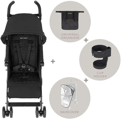 Maclaren 2016/2017 Quest Style Set - Black/Black