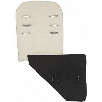 Maclaren Reversible Eco Seat Liner in Argyle Deluxe Black/Beige