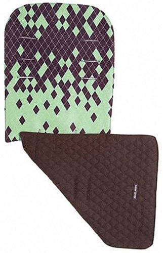 Maclaren Reversible Seat Liner Dripping Diamonds Green/Silver - AOX11123