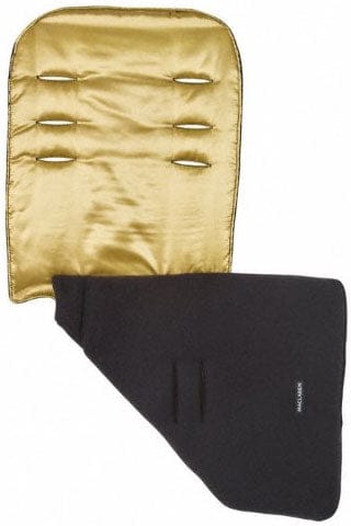 Maclaren Reversible Seat Liner Metallic Gold Black