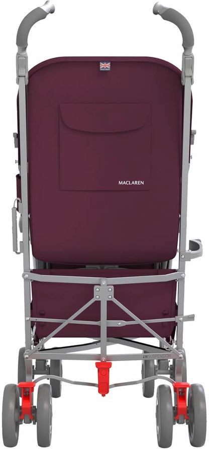 Maclaren 2016/2017 Techno XLR Stroller - Plum/Silver