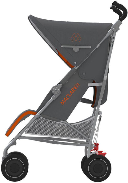 Maclaren 2016/2017 Techno XT Stroller - Charcoal/Marmalade