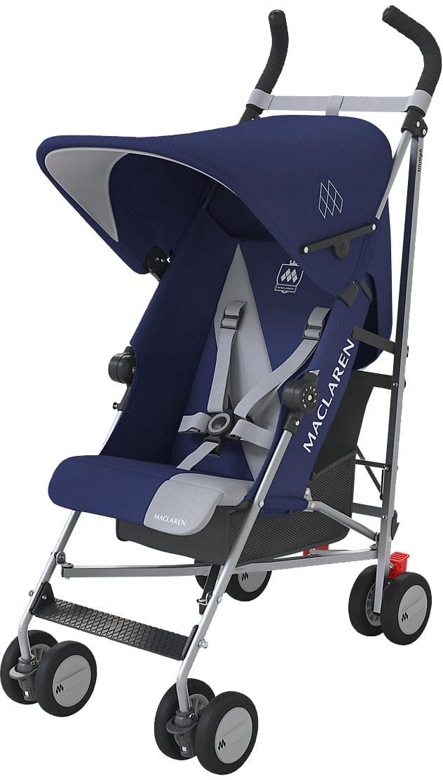 Maclaren 2016/2017 Triumph Umbrella Stroller - Medieval Blue/Silver - WM1Y030042