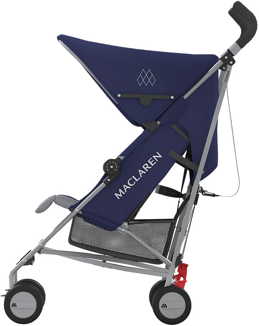 Maclaren 2016/2017 Triumph Umbrella Stroller - Medieval Blue/Silver - WM1Y030042
