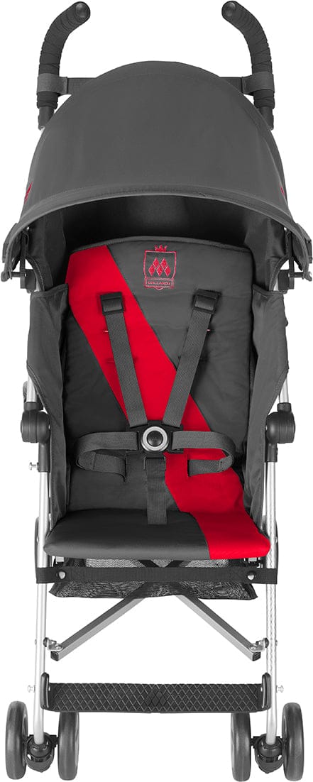 Maclaren Triumph Umbrella Stroller - Charcoal/Scarlet - WSE03032