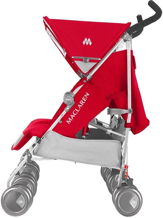 Maclaren Twin Techno Double Stroller - Cardinal - WSE13021