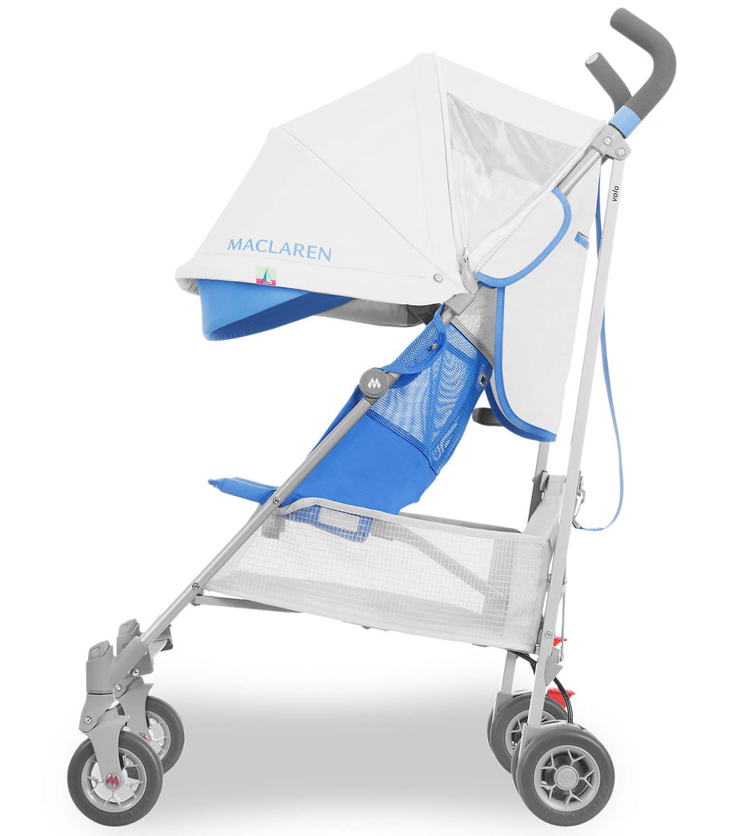 Maclaren Volo Umbrella Stroller - Silver/Marina - WD1G010682