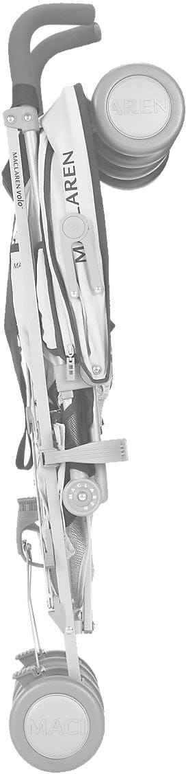 Maclaren 2016/2017 Volo Umbrella Stroller - Silver/Marmalade - WM1Y010202