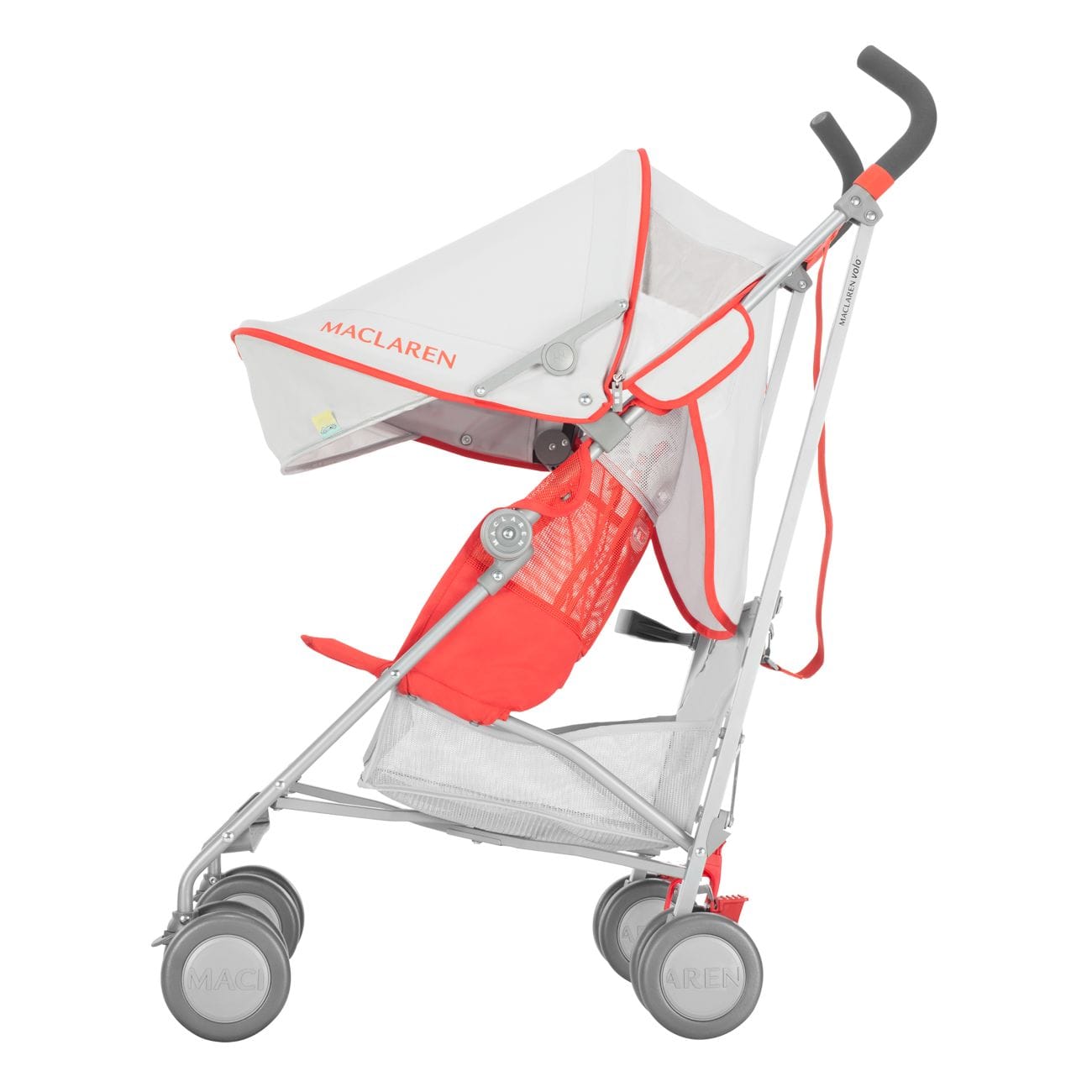 Maclaren 2016/2017 Volo Umbrella Stroller - Silver/Marmalade - WM1Y010202