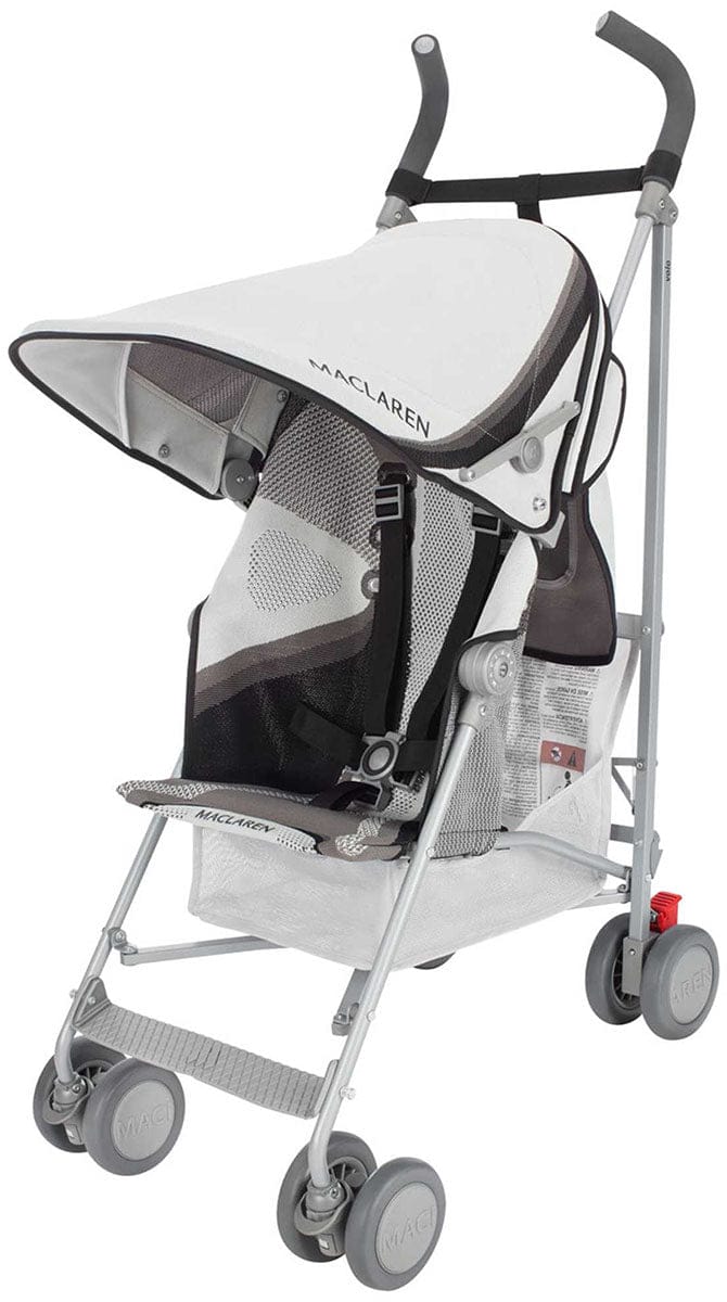 Maclaren Volo Wing Knit Umbrella Stroller - Black - WR1R012152