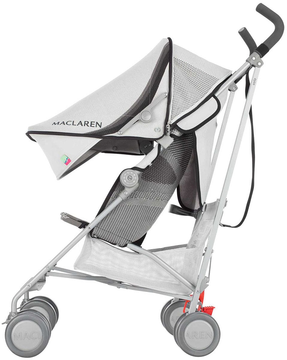 Maclaren Volo Wing Knit Umbrella Stroller - Black - WR1R012152