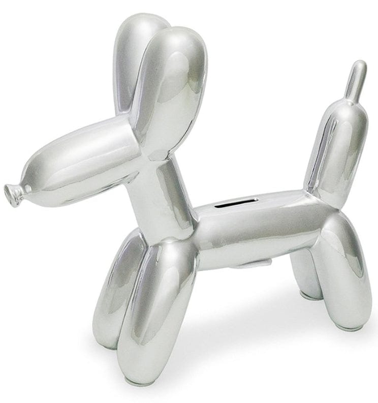 Made By Humans Balloon Bank, Doggy - Silver - 503-MBH