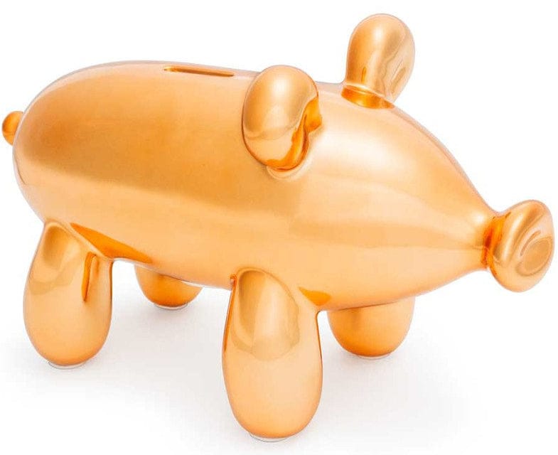 Made By Humans Balloon Bank, Piggy - Bronze - 471-MBH