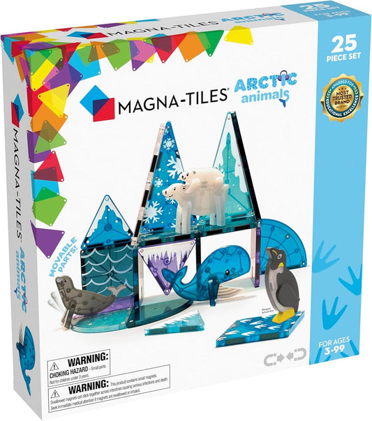 Magna-Tiles Arctic Animals, 25-Piece Set - 21125