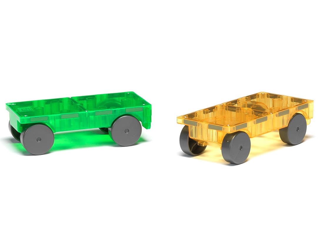 Magna-Tiles Cars 2 Piece Expansion Set - 16022-MT