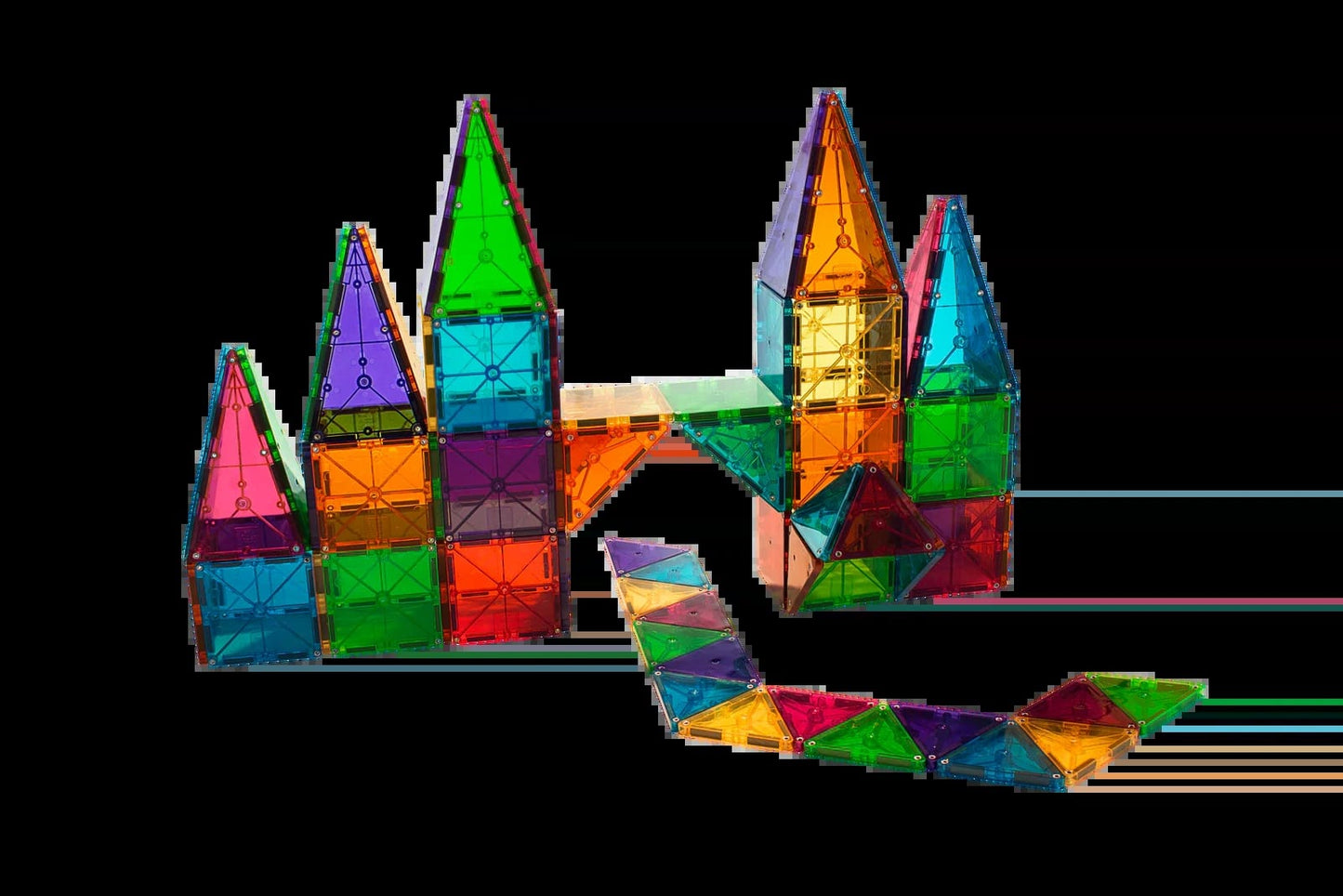 Magna-Tiles Classic 100-Piece Set - 631291043003