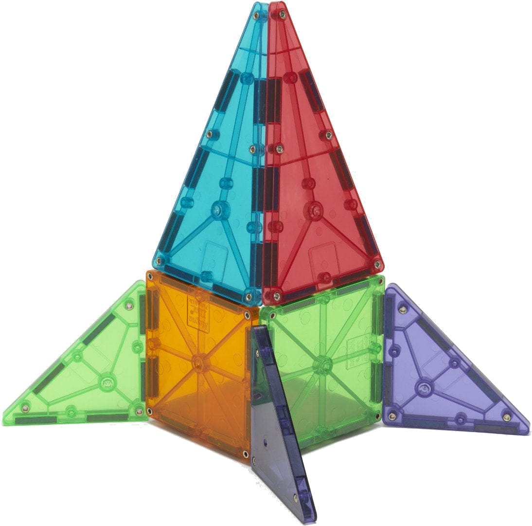 Magna-Tiles Clear Colors, 32 Piece Set - 2132