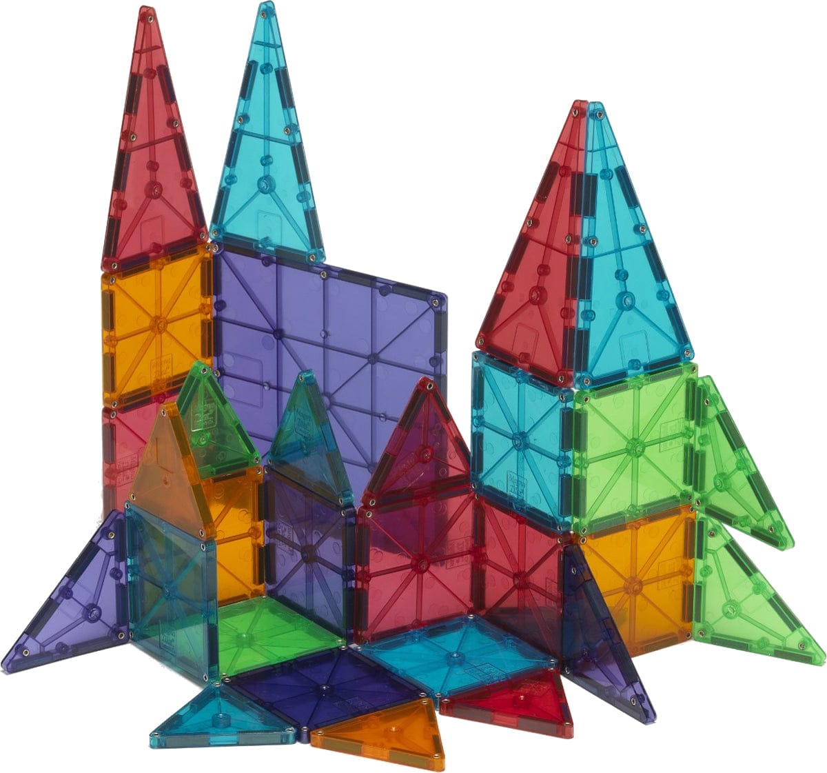 Magna-Tiles Clear Colors, 32 Piece Set - 2132