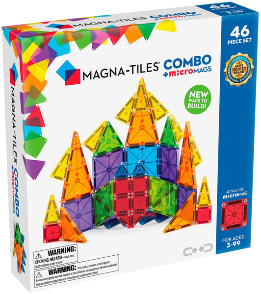 Magna-Tiles Combo, 46-Piece Set – Albee Baby
