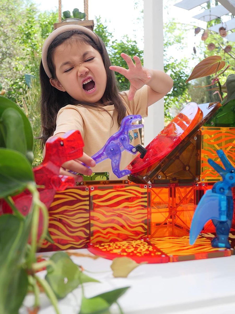 Magna-Tiles Dino World, 40-Piece Set - 22840