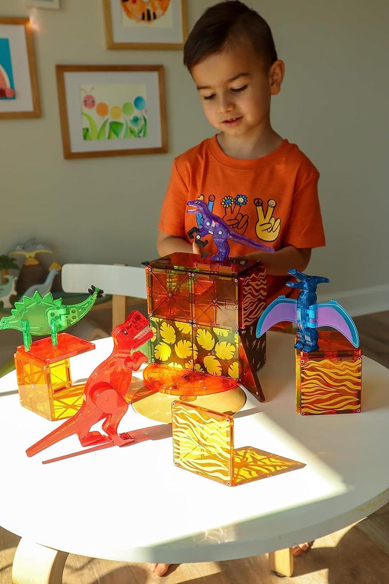 Magna-Tiles Dino World, 40-Piece Set - 22840