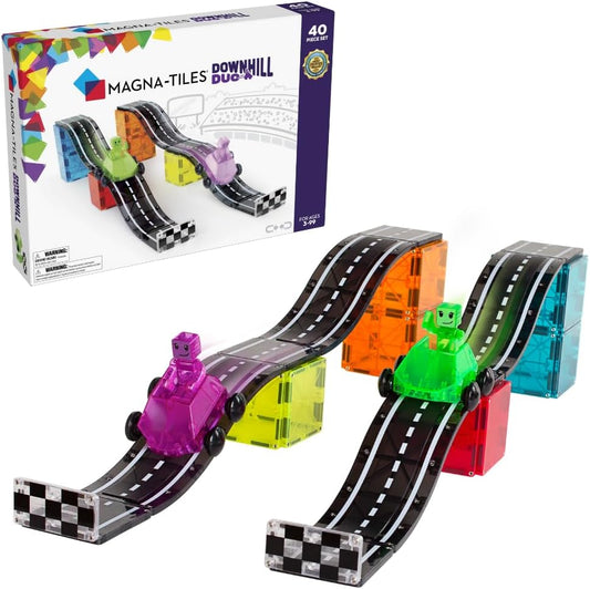 Magna-Tiles Downhill Duo, 40-Piece Set - 23840