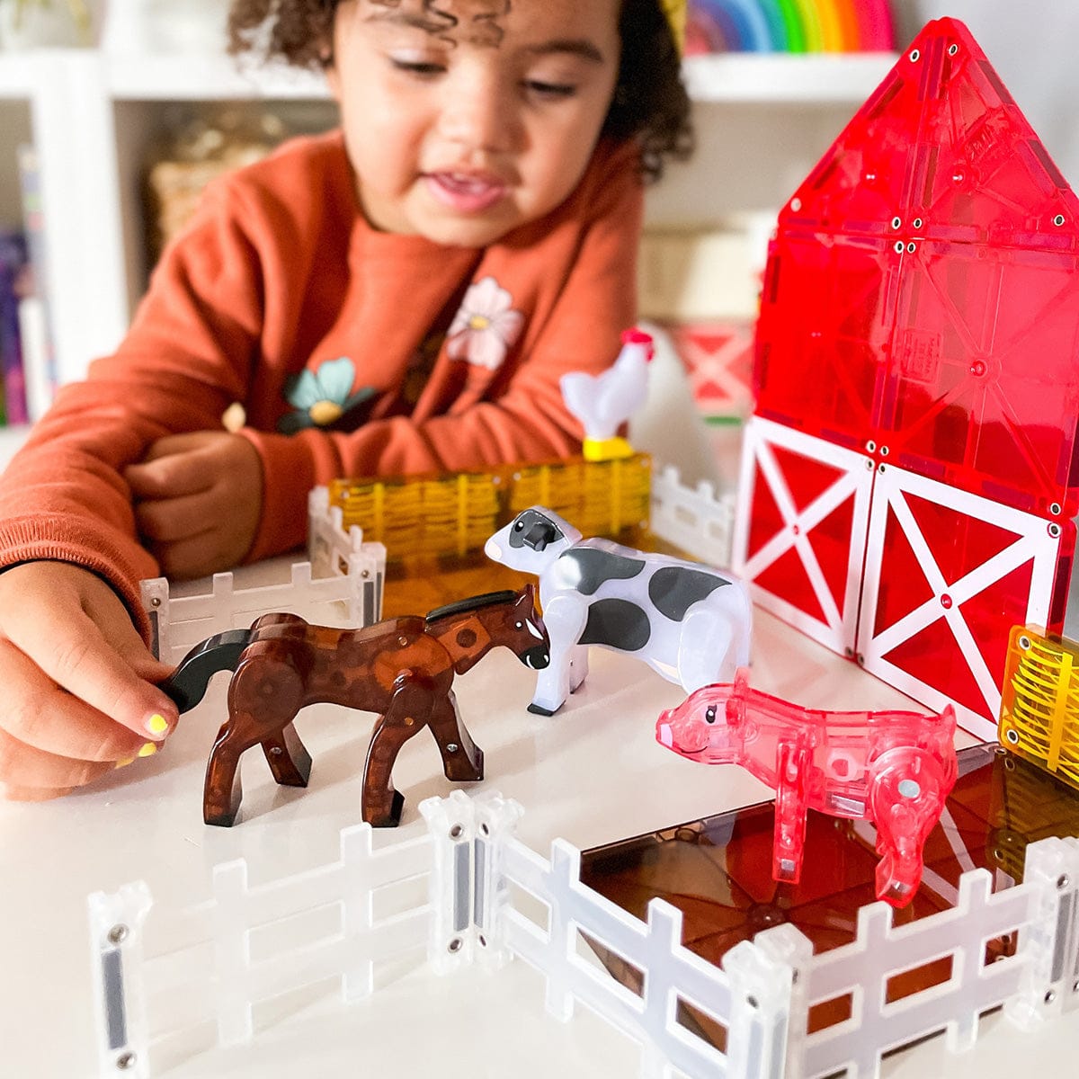 Magna-Tiles Farm Animals, 25-Piece Set - 22125