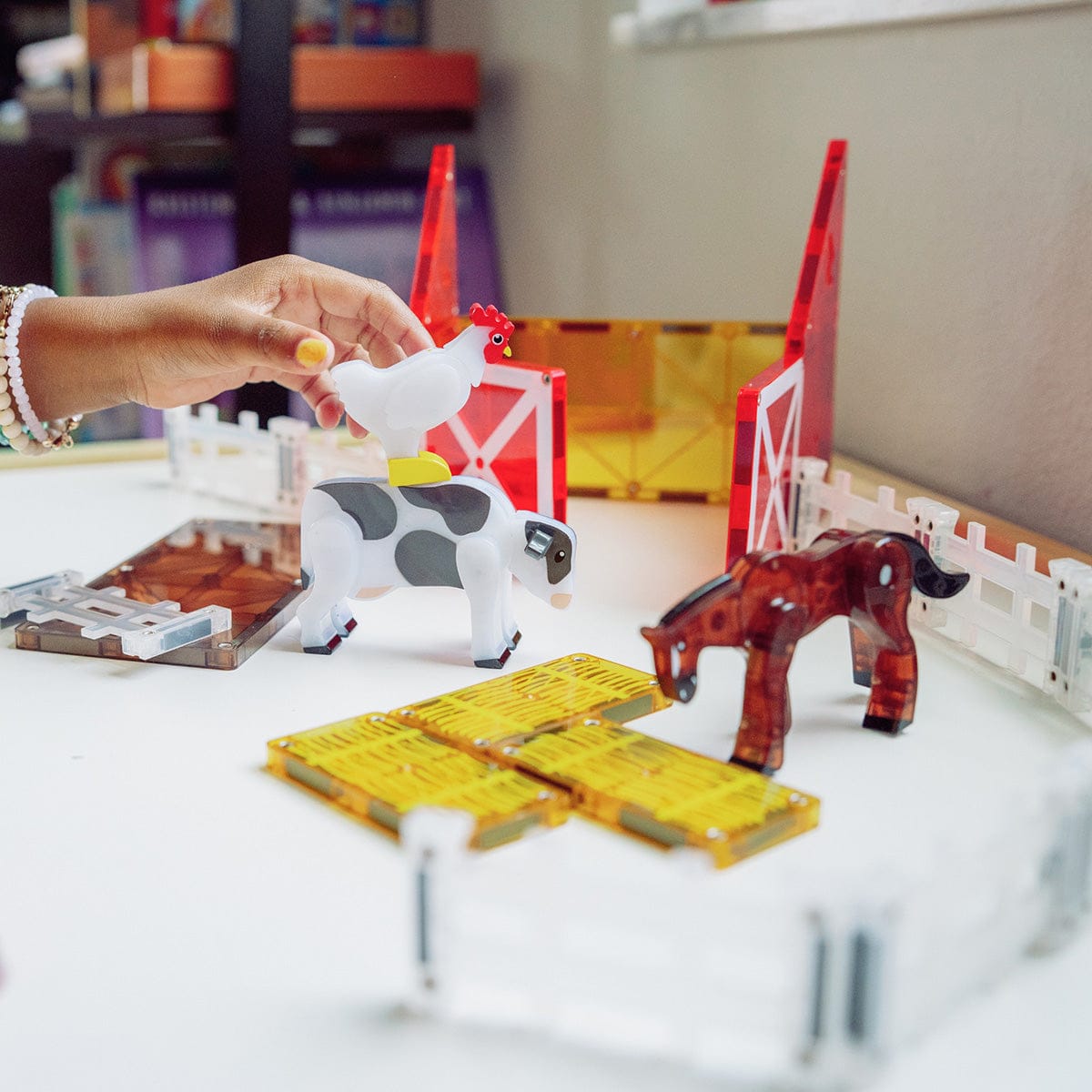 Magna-Tiles Farm Animals, 25-Piece Set - 22125