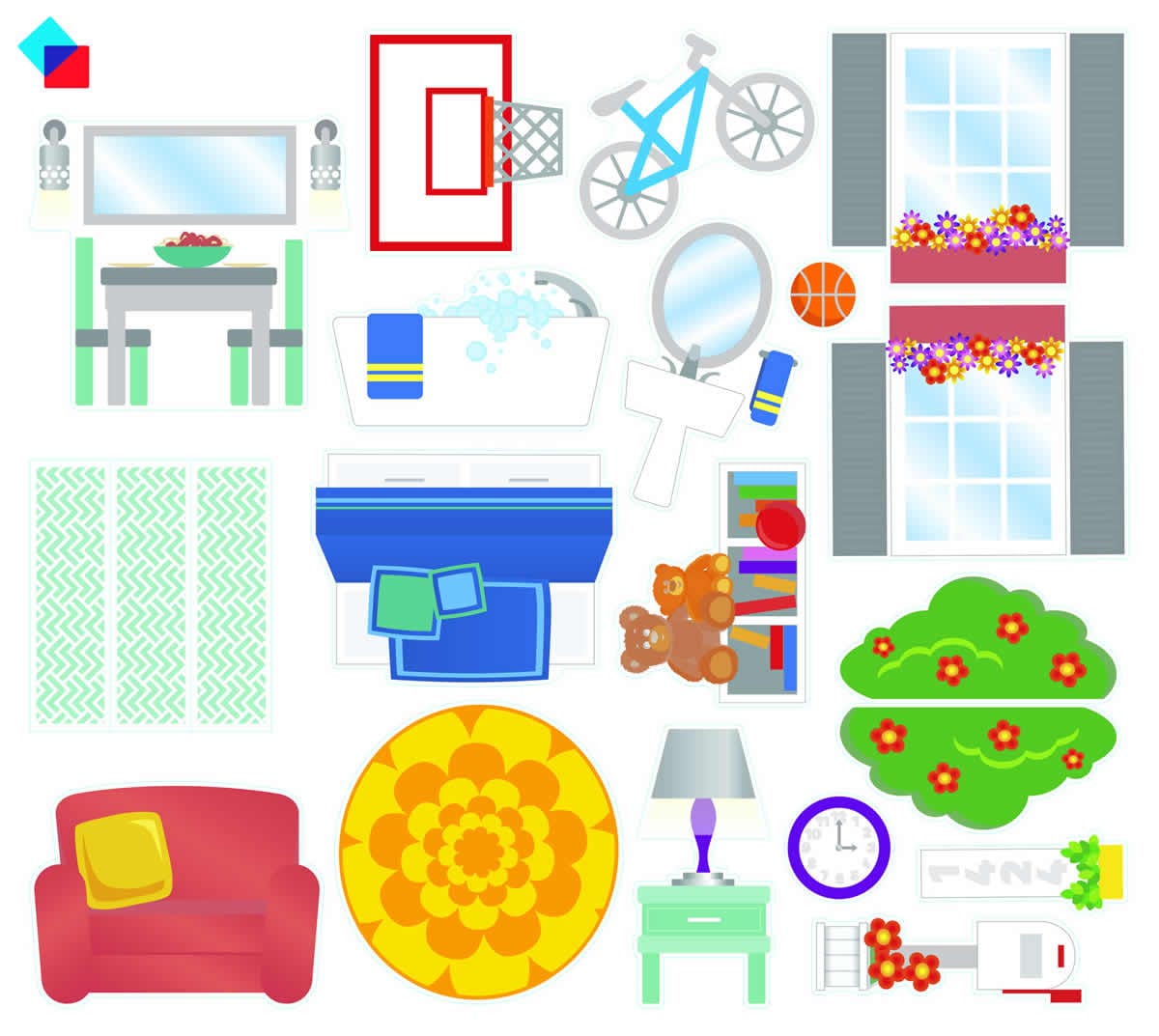 Magna-Tiles House 28-Piece Set - 18332