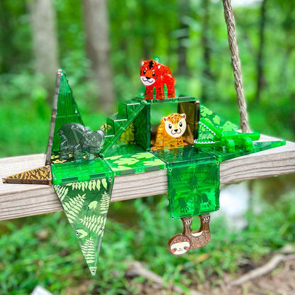 Magna-Tiles Jungle Animals, 25-Piece Set - 21225
