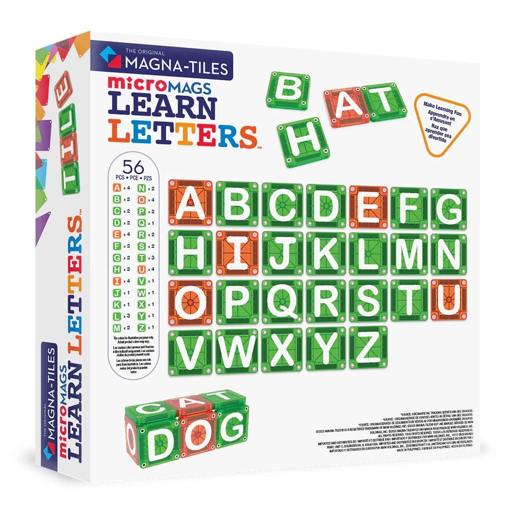 Magna-Tiles Learn Letters 48-Piece Set - 850025176637