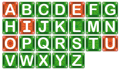 Magna-Tiles Learn Letters 48-Piece Set - 850025176637