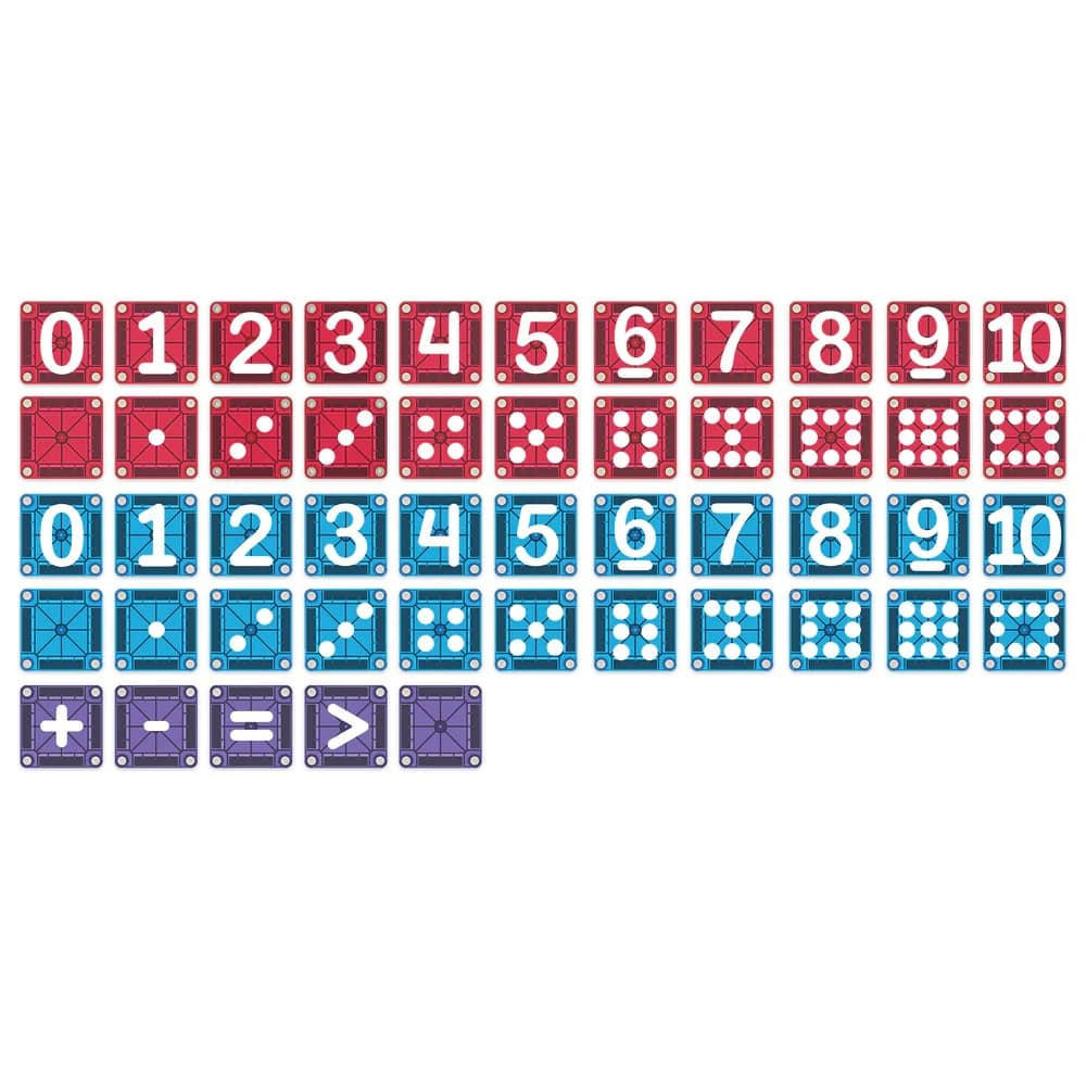 Magna-Tiles Learn Numbers 48-Piece Set - 850025176620