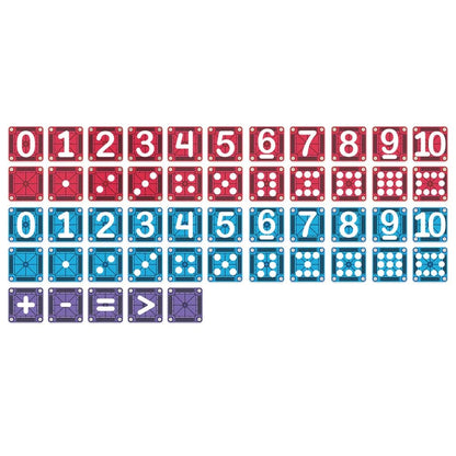 Magna-Tiles Learn Numbers 48-Piece Set - 850025176620