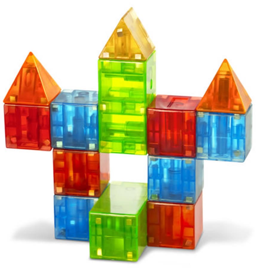 Magna-Tiles Magna-Qubix 19-Piece Set - 18019