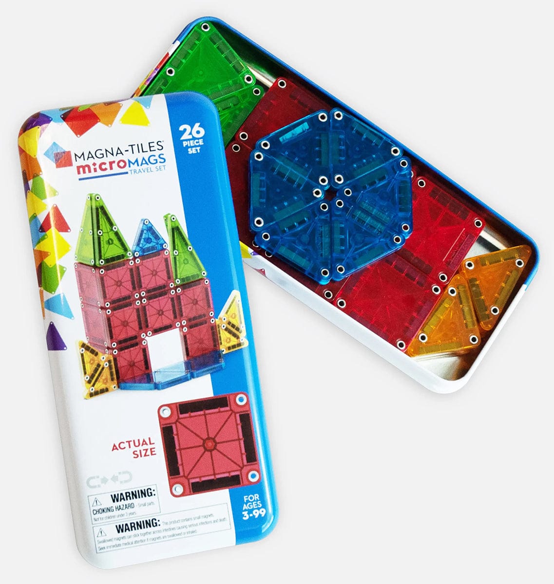 Magna-Tiles microMAGS, 26-Piece Travel Set - 244026BOCDU