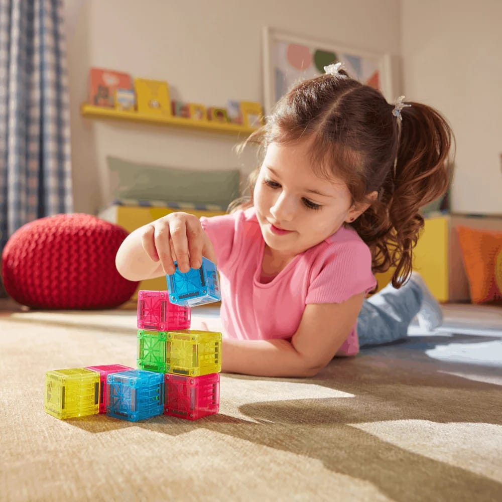 Magna-Tiles microMAGS Cubes 9-Piece Travel Set - 850025176781