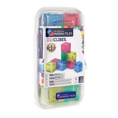 Magna-Tiles microMAGS Cubes 9-Piece Travel Set - 850025176781