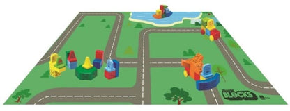 Magna-Tiles People Blocks, Solid Colors - 31 Piece Set - 15631