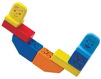 Magna-Tiles People Blocks, Solid Colors - 31 Piece Set - 15631