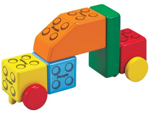 Magna-Tiles People Blocks, Solid Colors - 31 Piece Set - 15631