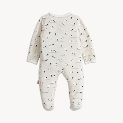 Magnetic Me Modal Footie - Baa Baa Baby Cream, NB