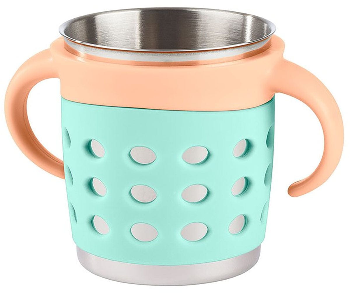 Make My Day Adjustable Sippy Cup - Mint/Orange - BP402