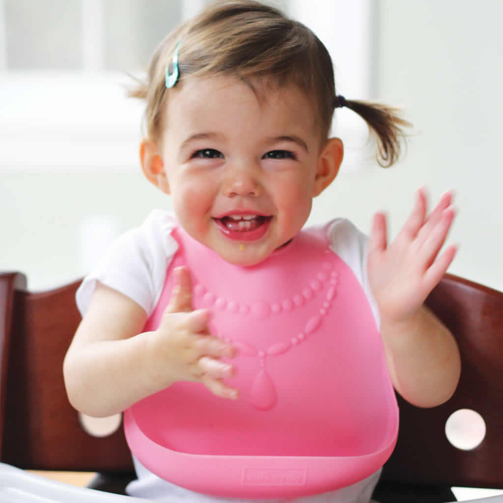 Make My Day Baby Bib - Pretty in Pink - BB105
